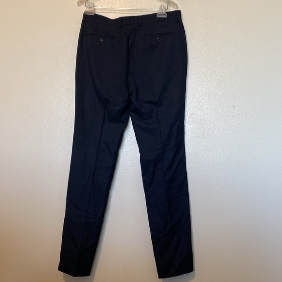 Topman tapered pronounced twill trousers in black pants with pockets 30x32 - Picture 8 of 16